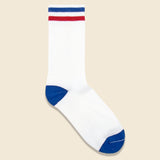 Kennedy Athletic Sock - Summer White - American Trench - STAG Provisions - Accessories - Socks