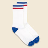 Kennedy Athletic Sock - Summer White - American Trench - STAG Provisions - Accessories - Socks