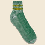 Merino Activity Quarter Crew Sock - Forest Green - American Trench - STAG Provisions - Accessories - Socks