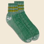 Merino Activity Quarter Crew Sock - Forest Green - American Trench - STAG Provisions - Accessories - Socks
