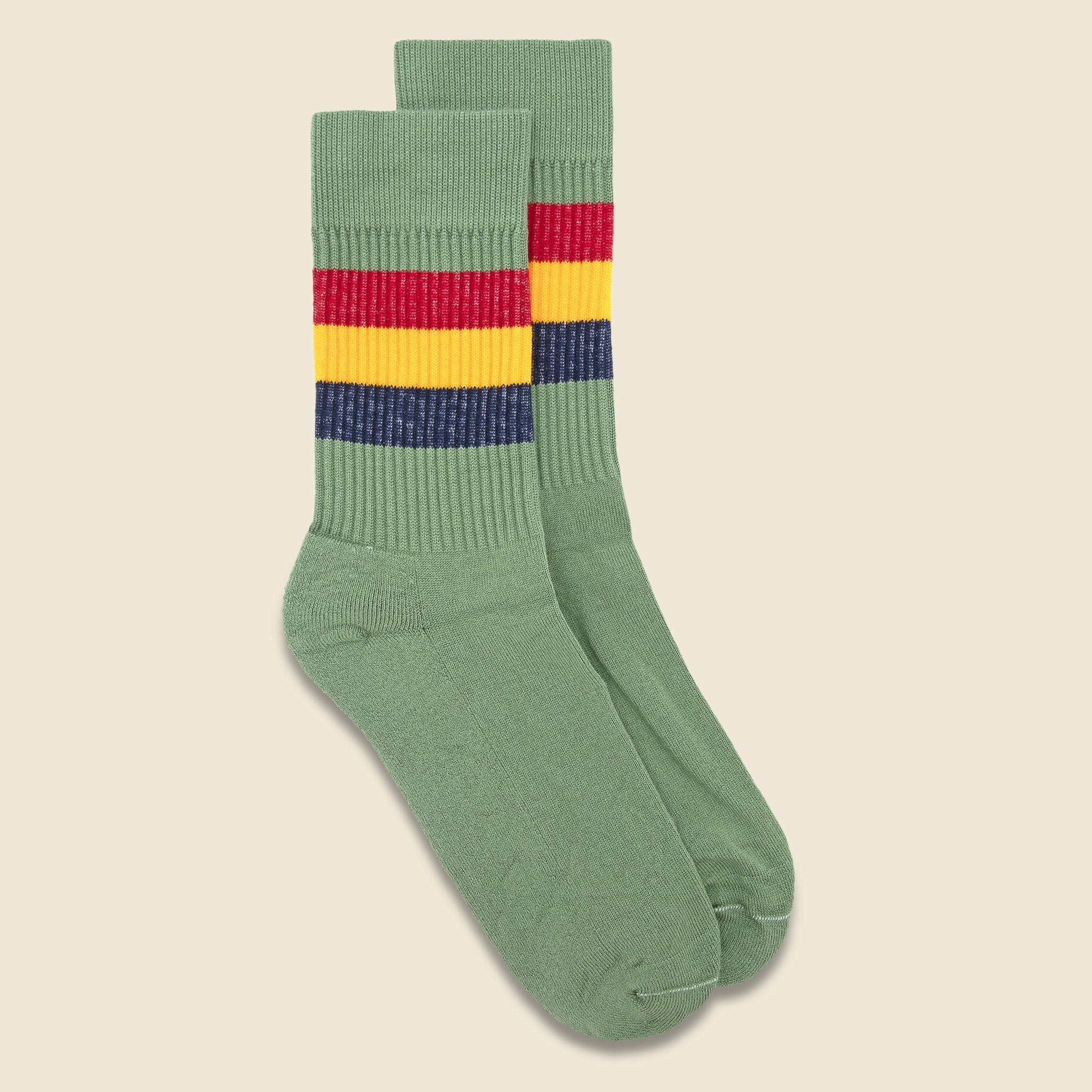 Sol Sock - Sage - American Trench - STAG Provisions - Accessories - Socks