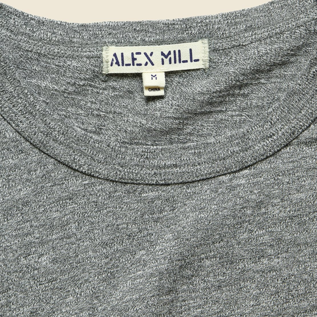 
                          DEAD SKU - New Standard Crew Tee - Marled Grey - Alex Mill - STAG Provisions - Tops - S/S Tee
                        