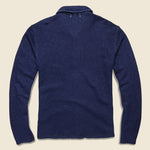 French Terry Shawl Collar Jacket - Indigo - Alex Mill - STAG Provisions - Tops - Sweater
