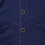 French Terry Shawl Collar Jacket - Indigo - Alex Mill - STAG Provisions - Tops - Sweater