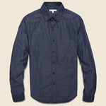 End on End School Shirt - Navy - Alex Mill - STAG Provisions - Tops - L/S Woven - Solid