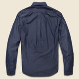 End on End School Shirt - Navy - Alex Mill - STAG Provisions - Tops - L/S Woven - Solid