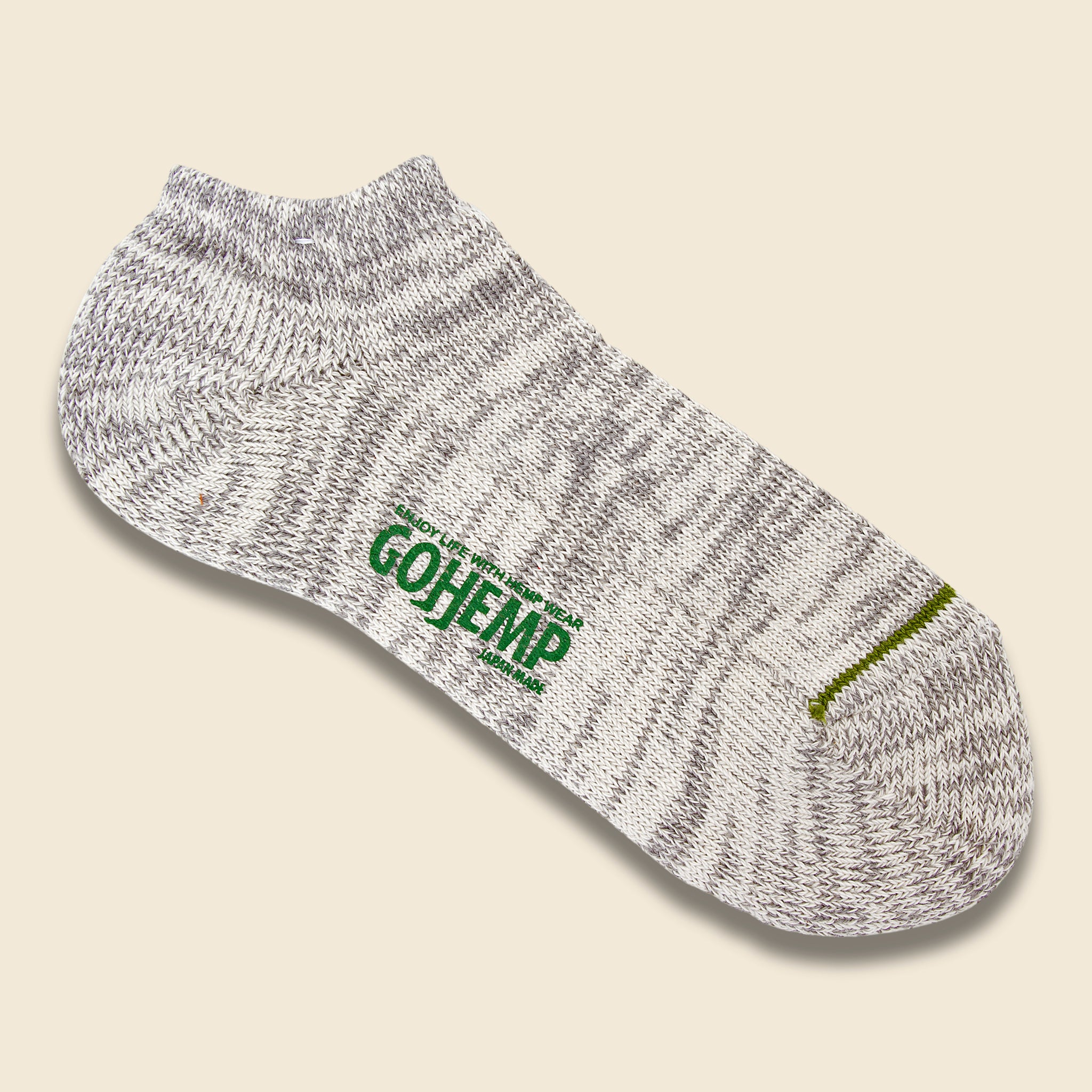 Hemp Ankle Sock - Grey - Anonymous Ism - STAG Provisions - Accessories - Socks