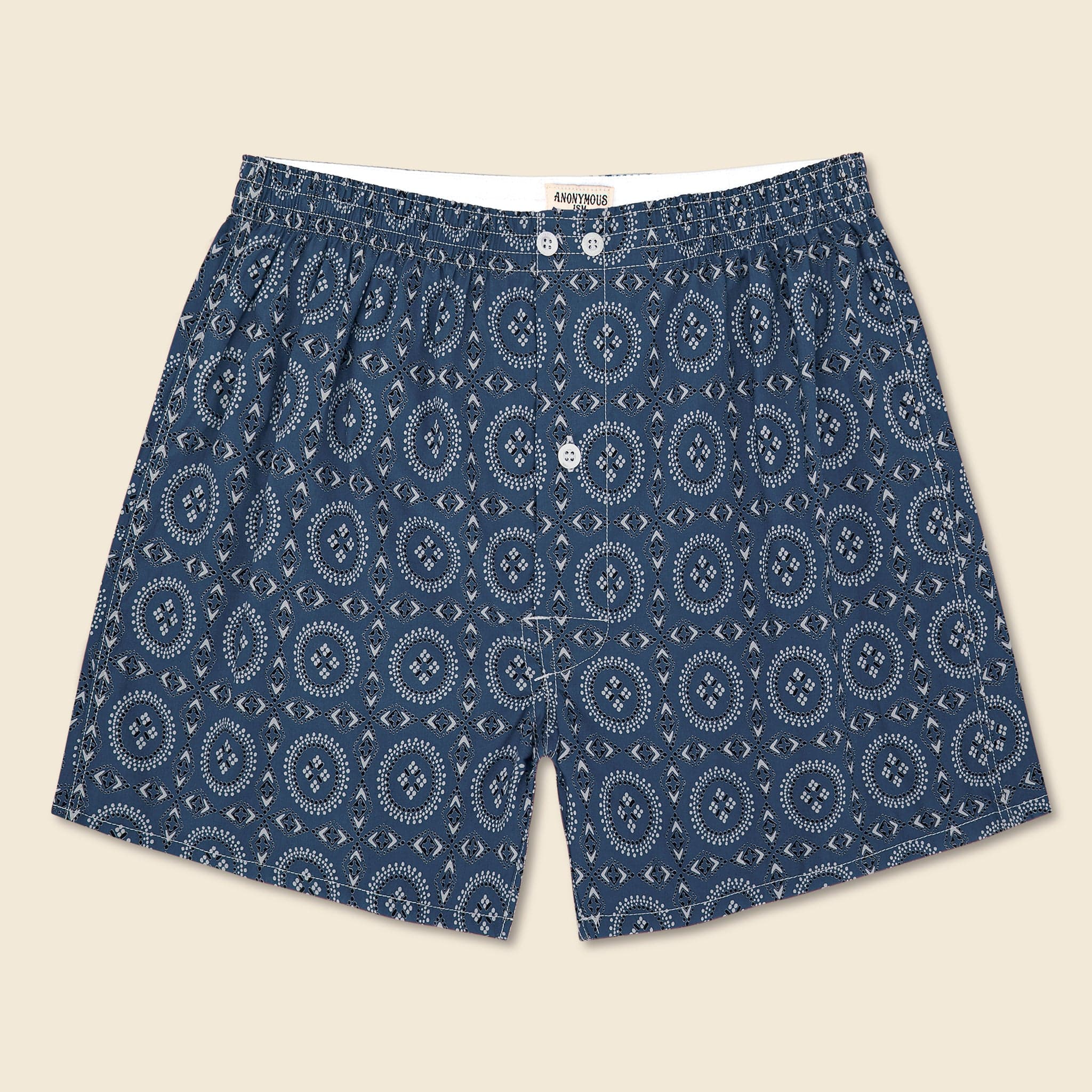 Vintage Bandana Print Boxers - Blue - Anonymous Ism - STAG Provisions - Accessories - Underwear