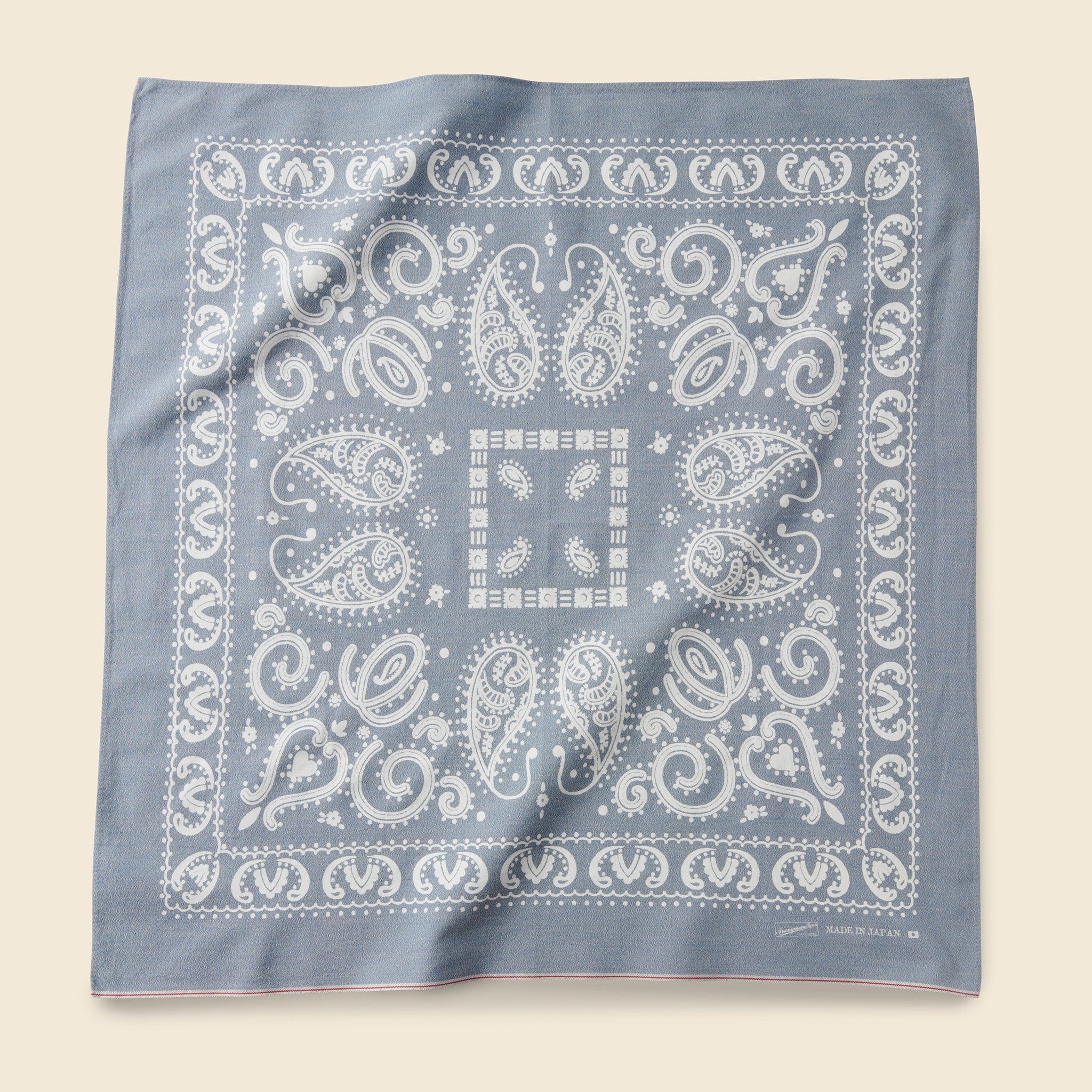 Vintage Selvedge Cloth Bandana - Blue - Anonymous Ism - STAG Provisions - Accessories - Bandanas