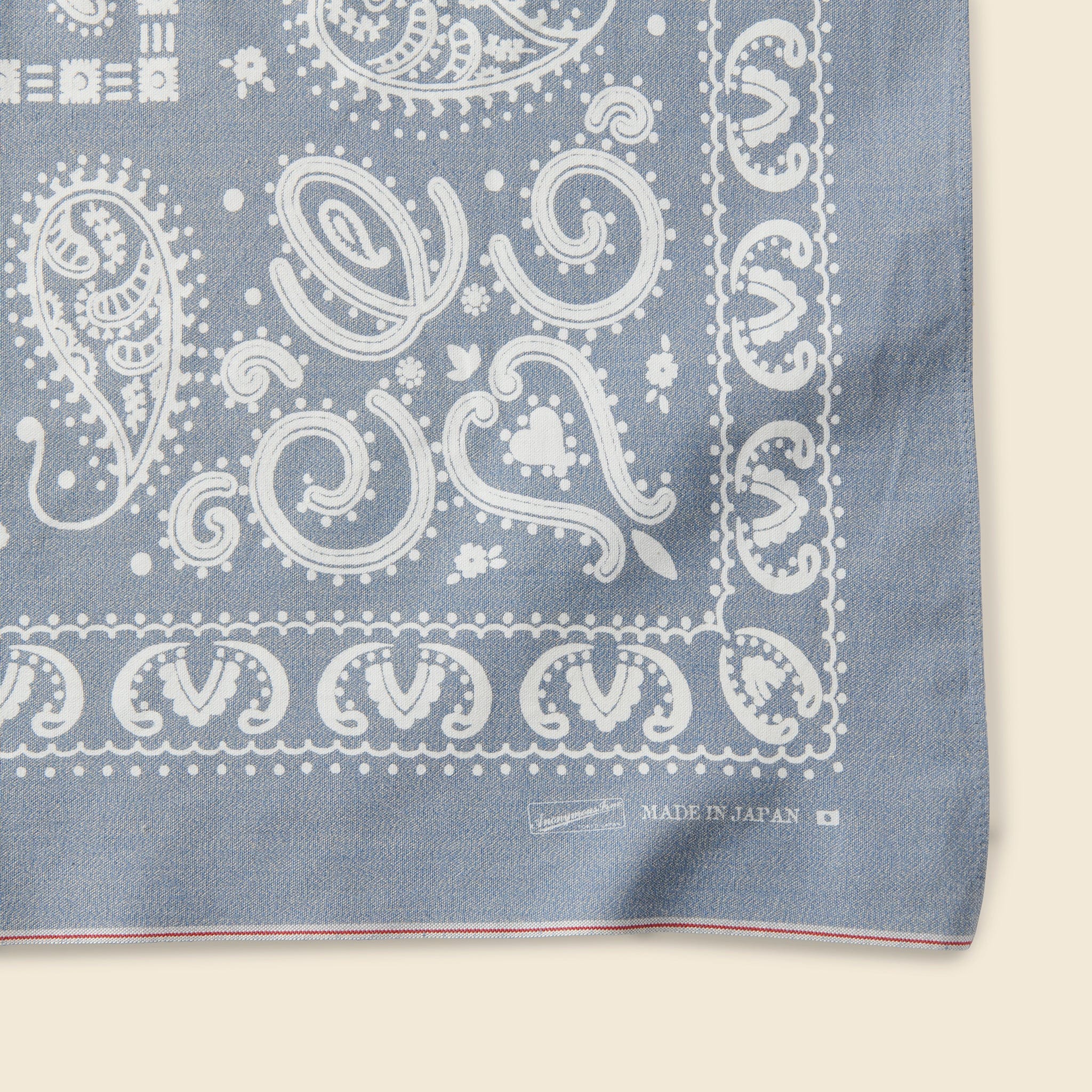 Vintage Selvedge Cloth Bandana - Blue - Anonymous Ism - STAG Provisions - Accessories - Bandanas