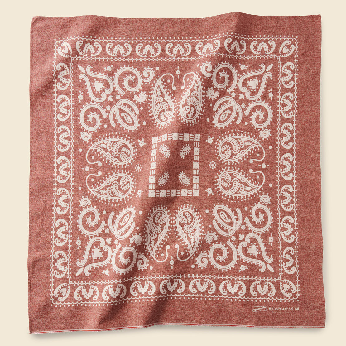 Anonymous Ism Vintage Selvedge Cloth Bandana - Red