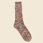 5 Color Mix Crew Sock - Wine - Anonymous Ism - STAG Provisions - Accessories - Socks
