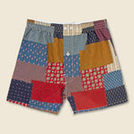 Boro Patchwork Boxers - Multi - Anonymous Ism - STAG Provisions - Accessories - Underwear