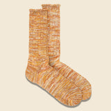 5 Color Mix Crew Sock - Gold - Anonymous Ism - STAG Provisions - Accessories - Socks