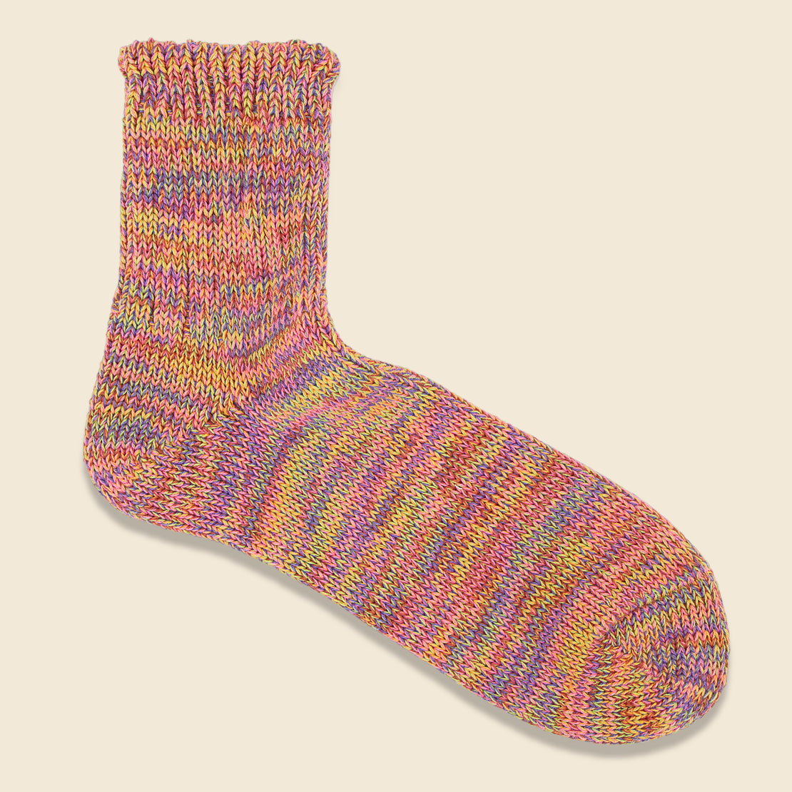 Anonymous Ism 5 Color Mix Sock - Pink