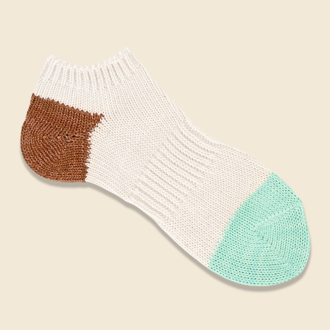 Anonymous Ism Organic Cotton Ankle Sock - Mint
