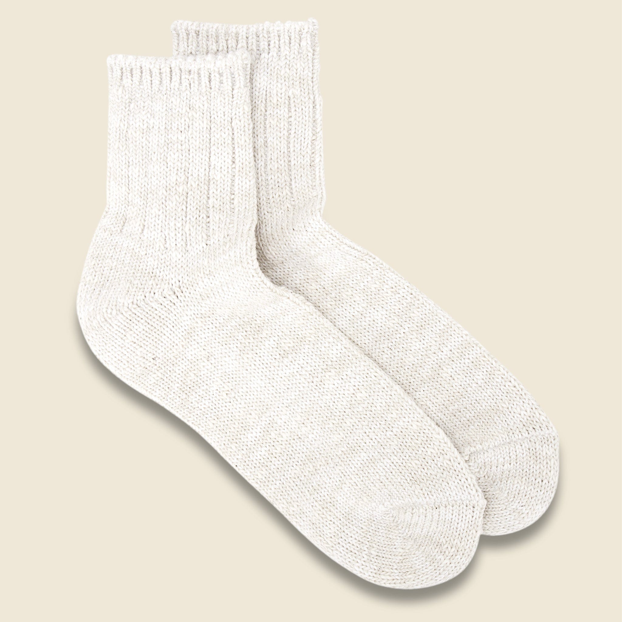 Slub Sock - Off White - Anonymous Ism - STAG Provisions - Accessories - Socks