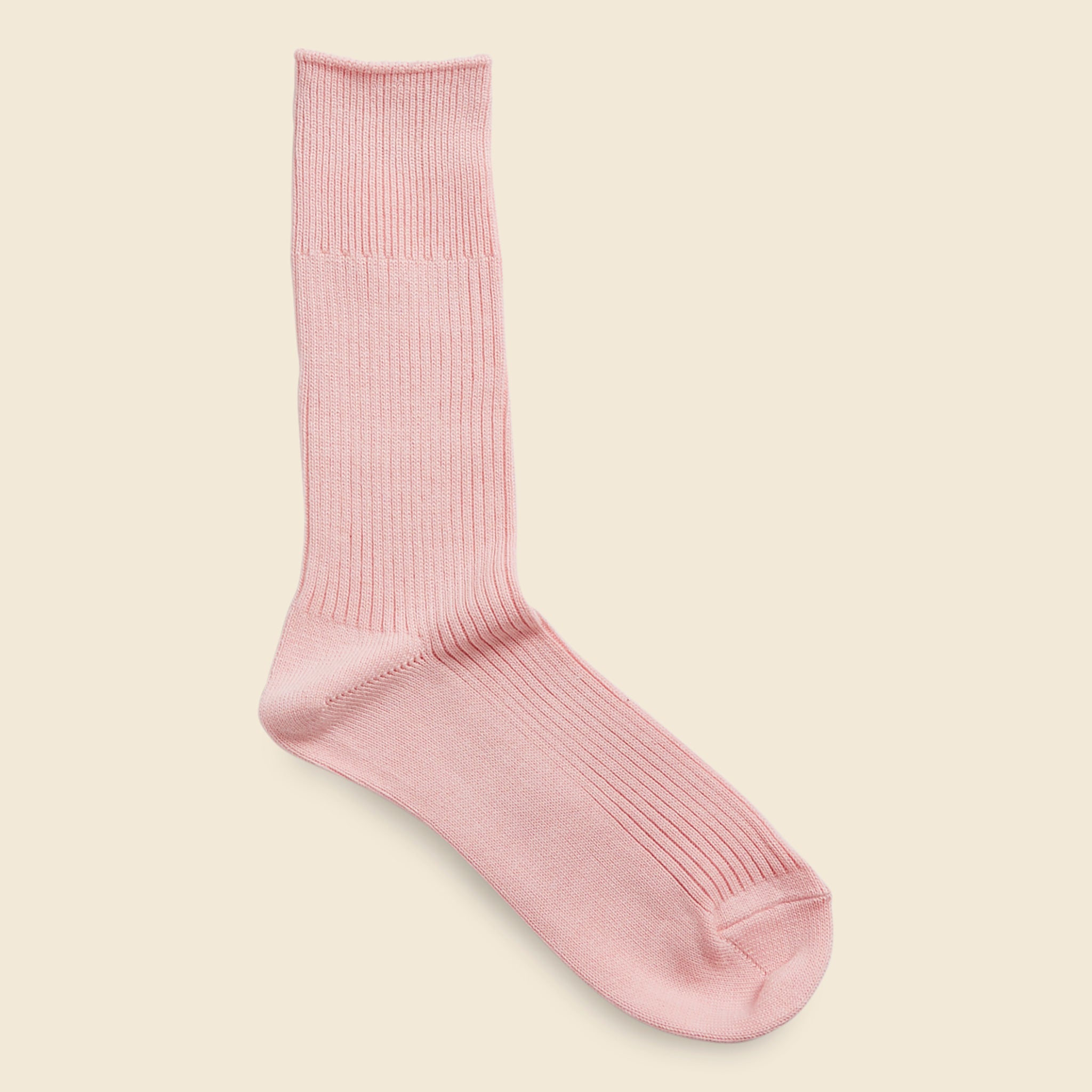 
                          Brilliant Crew Sock - Light Pink - Anonymous Ism - STAG Provisions - W - Accessories - Socks
                        