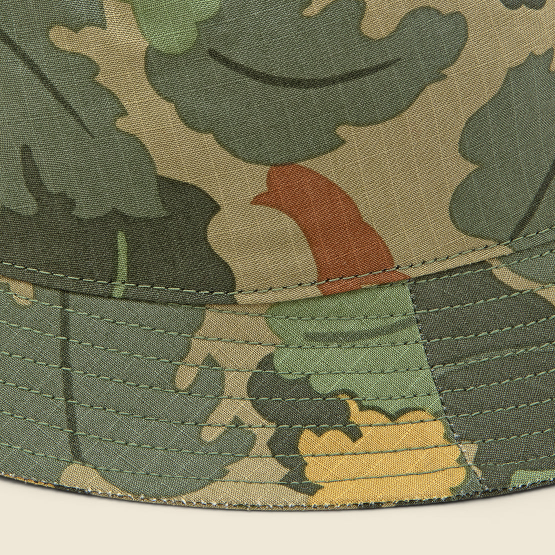 Camo Leaf Bucket Hat - Olive Multi - Anonymous Ism - STAG Provisions - Accessories - Hats