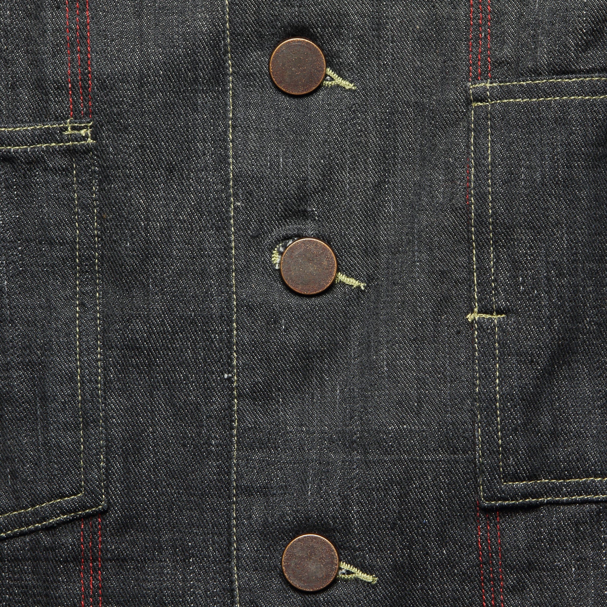 
                          Selvedge Denim Jacket - Black - Auntie Oti - STAG Provisions - W - Outerwear - Coat/Jacket
                        