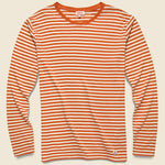 Breton Stripe Tee - Orange - Armor Lux - STAG Provisions - Tops - L/S Tee