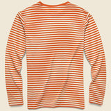 Breton Stripe Tee - Orange - Armor Lux - STAG Provisions - Tops - L/S Tee