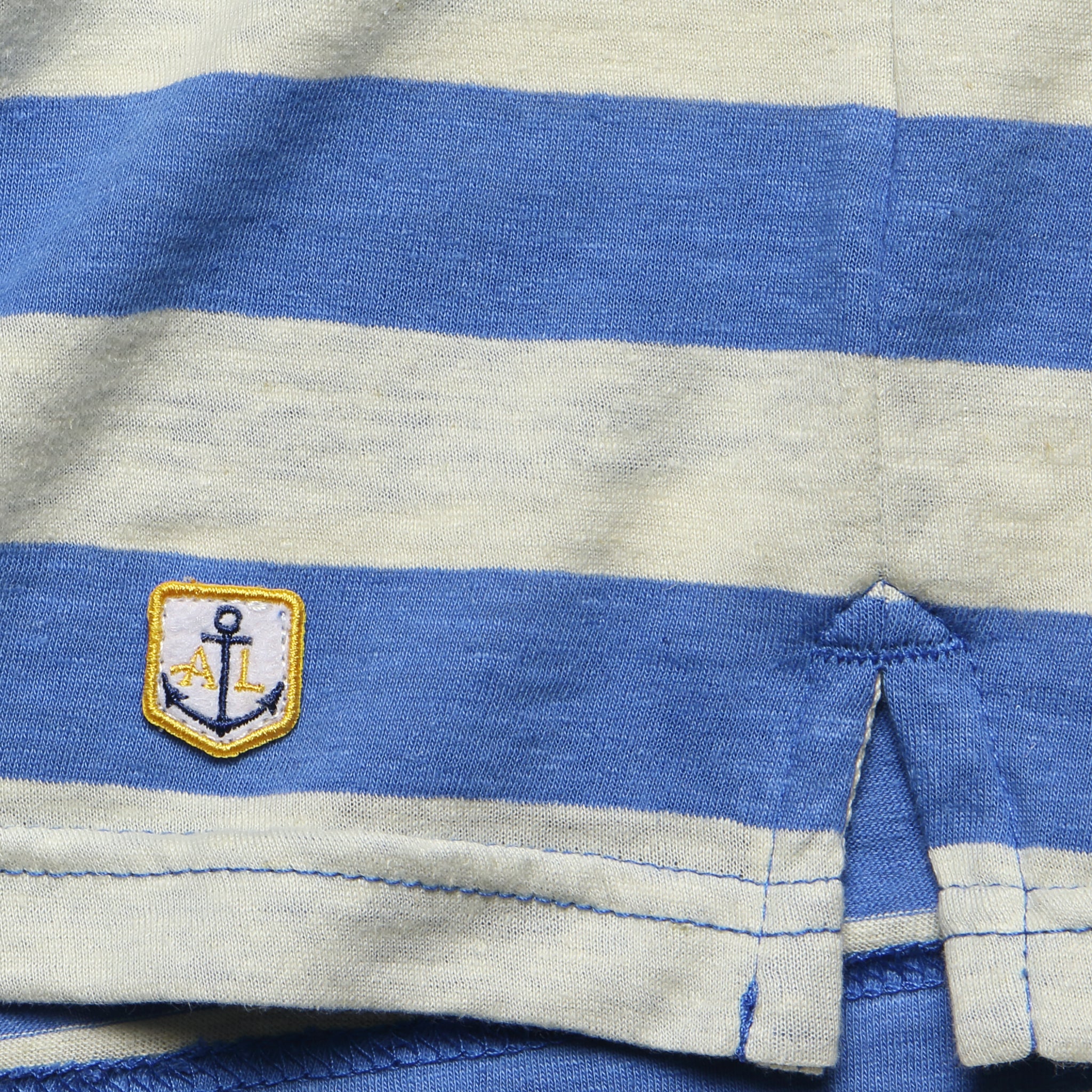 
                          Breton Stripe Tee - Blue - Armor Lux - STAG Provisions - Tops - S/S Tee
                        