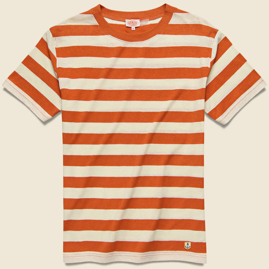 Breton Stripe Tee - Orange – STAG Provisions