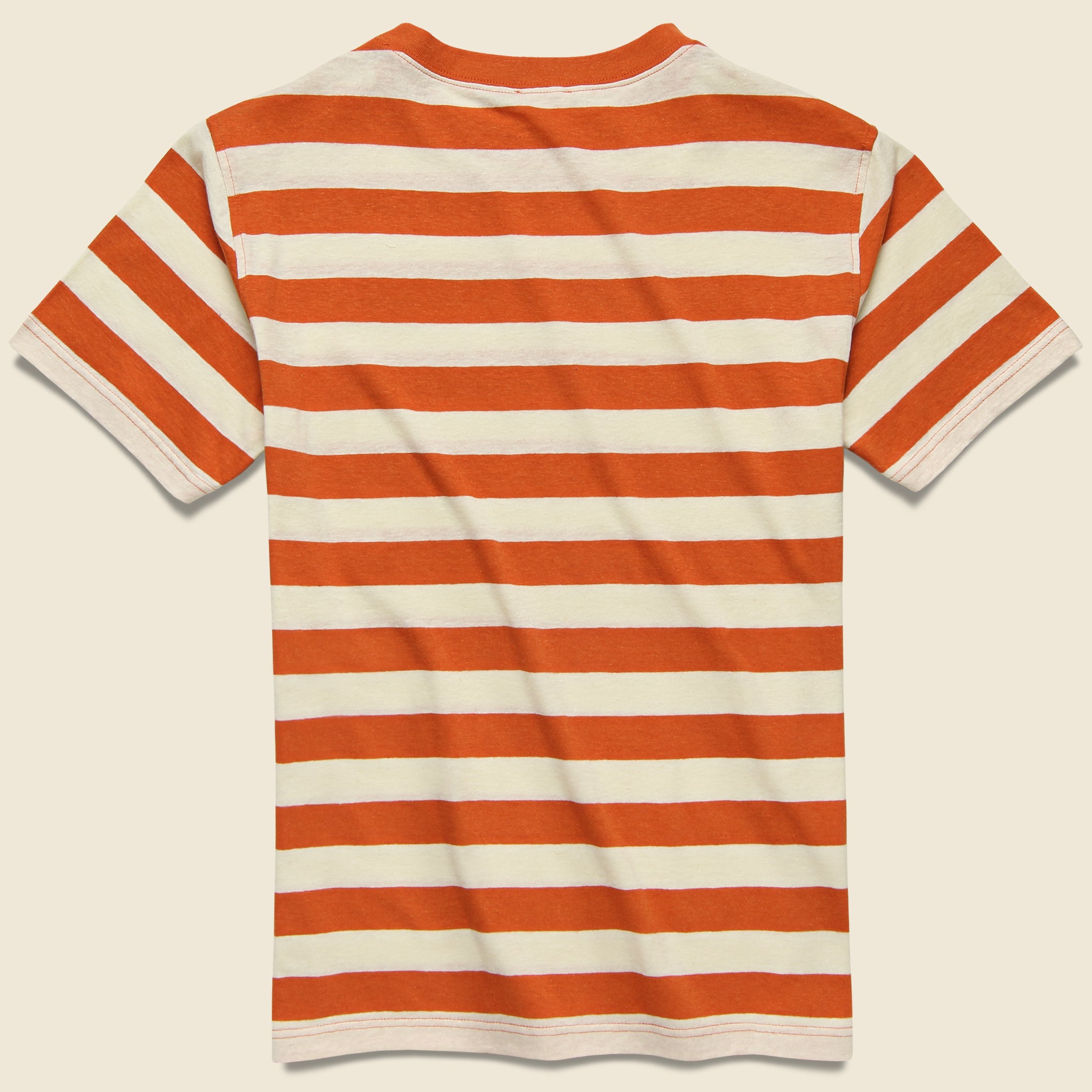 
                          Breton Stripe Tee - Orange - Armor Lux - STAG Provisions - Tops - S/S Tee
                        