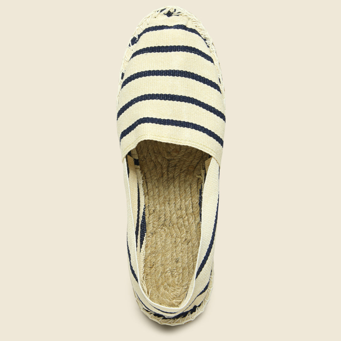Stripe Espadrilles - Navy/Natural - Armor Lux - STAG Provisions - W - Shoes - Sandals