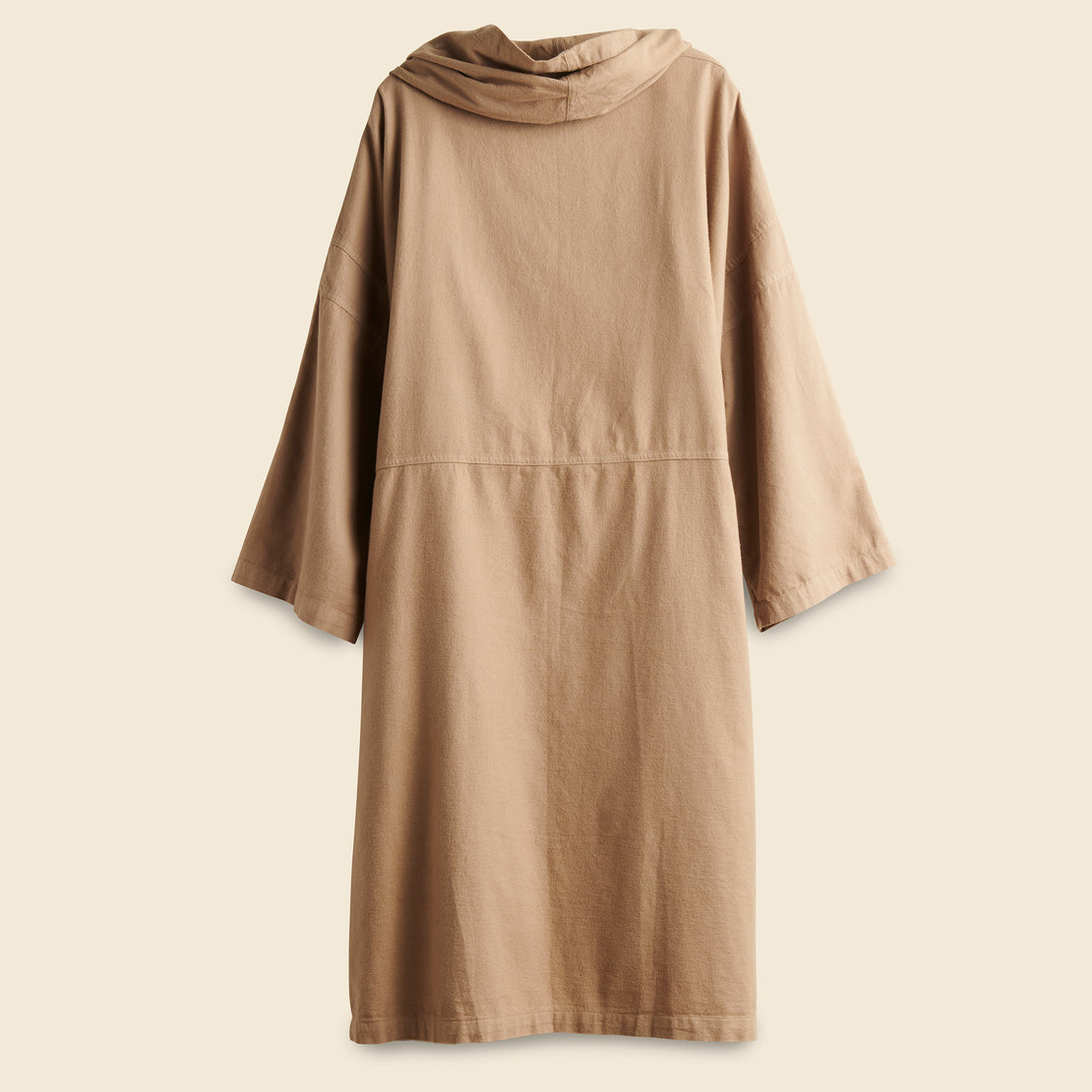 Haori Coat Long - Warm Grey - Atelier Delphine - STAG Provisions - W - Outerwear - Coat/Jacket