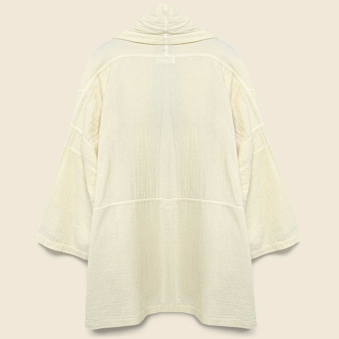 Gauze Haori Coat - Kinari Beige - Atelier Delphine - STAG Provisions - W - Outerwear - Coat/Jacket