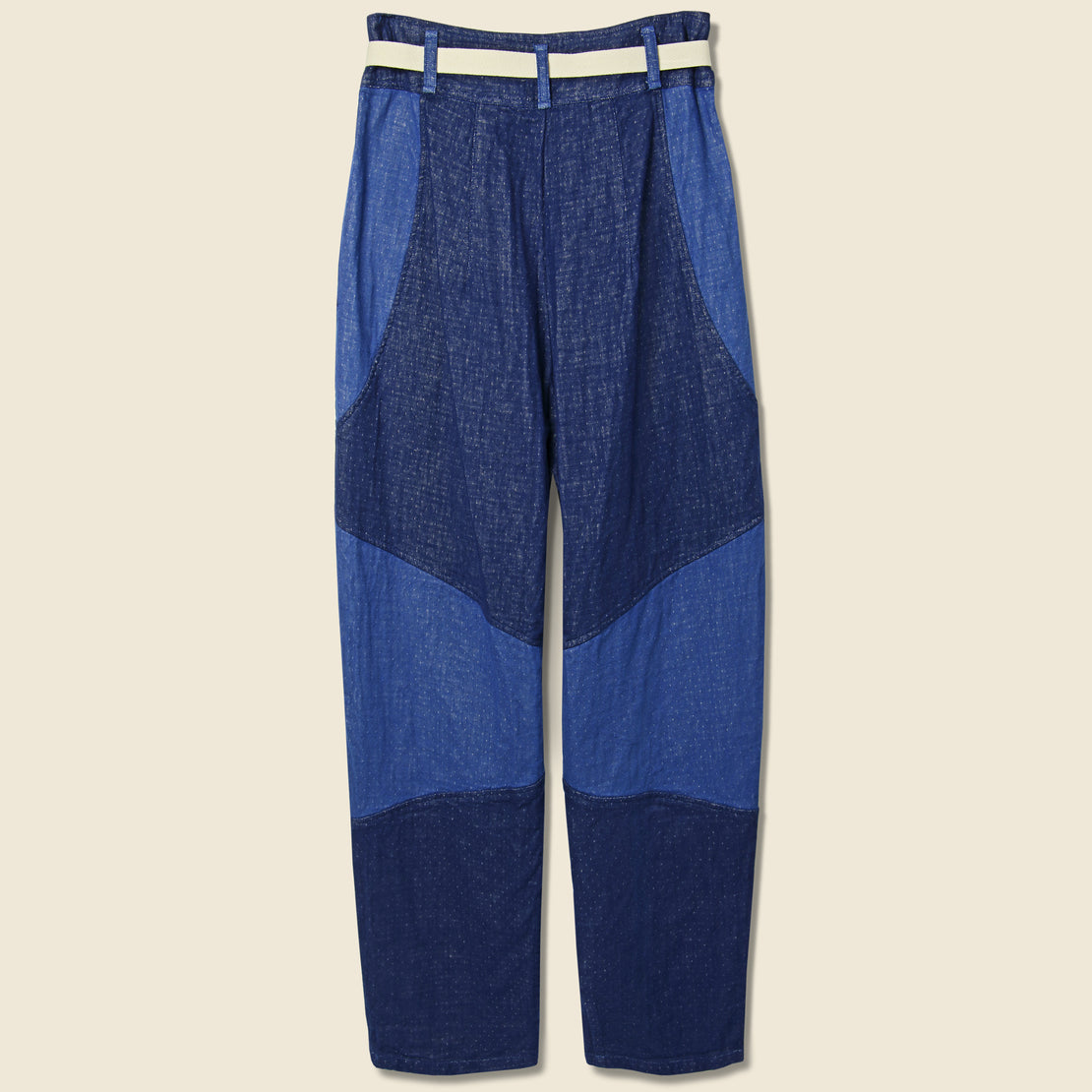 Giselle Pant - Indigo Patchwork - Atelier Delphine - STAG Provisions - W - Pants - Twill