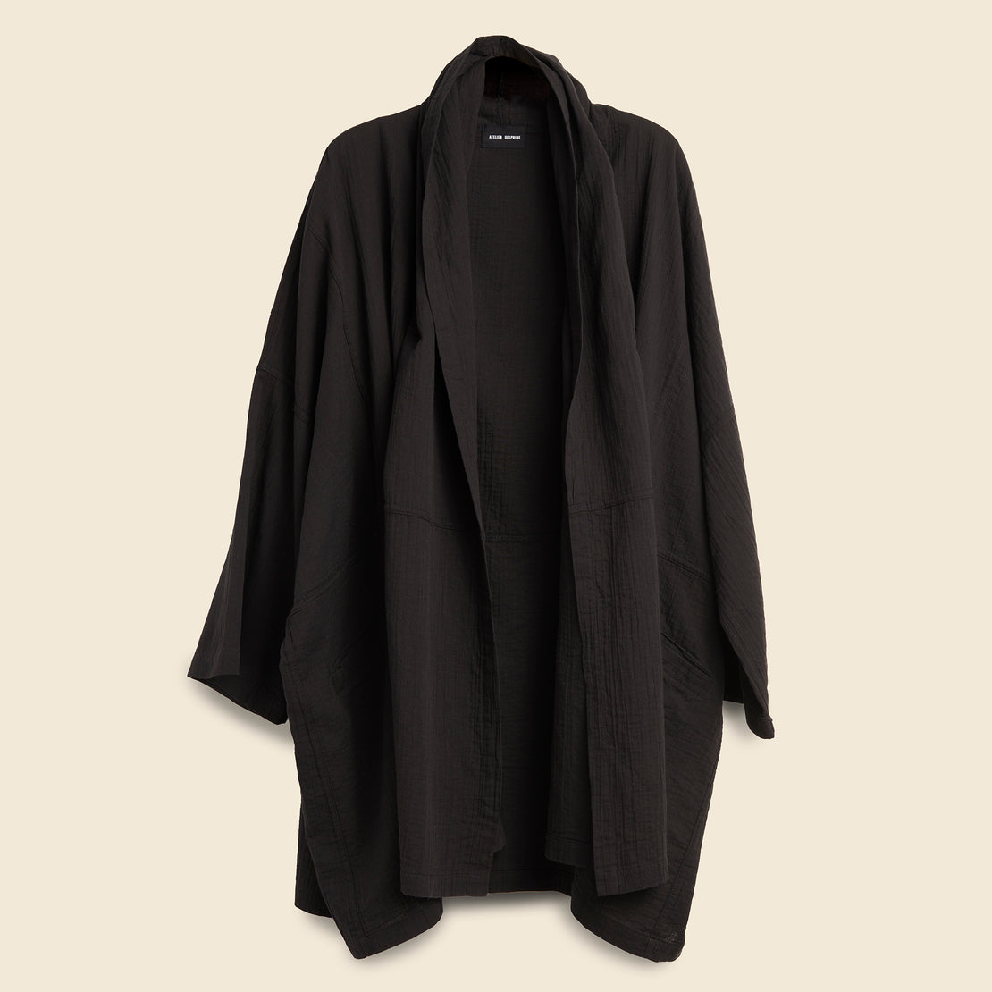 Atelier Delphine Haori Coat - Black