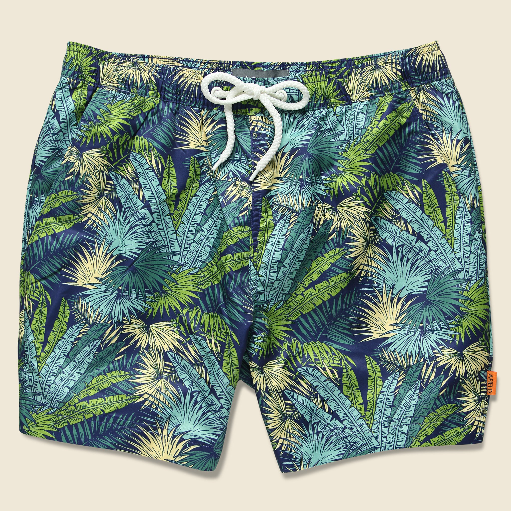 Printed Swimshorts - Palms - Afield - STAG Provisions - Shorts - Swim