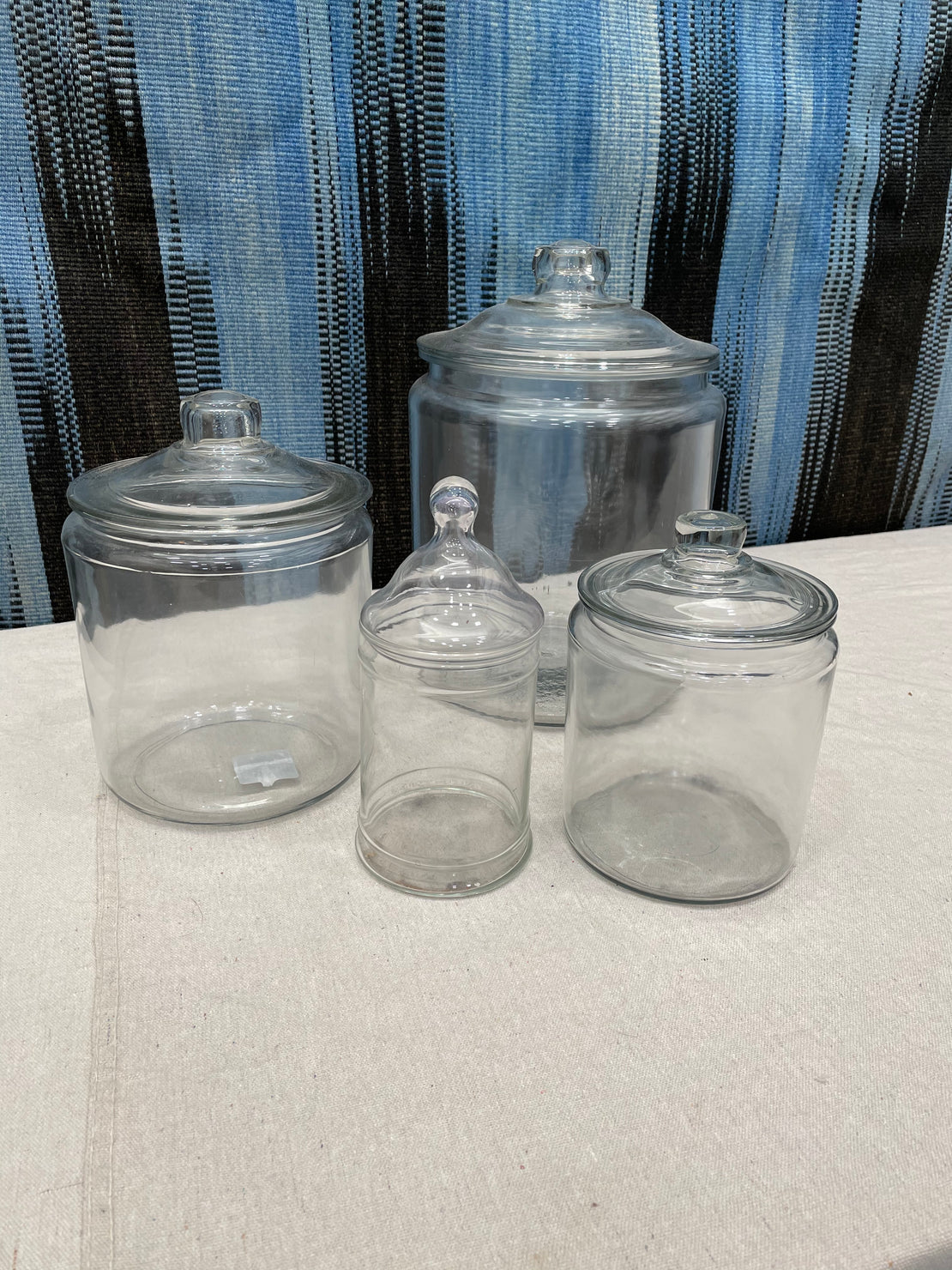 Warehouse Sale B34 - Glass Jar Set