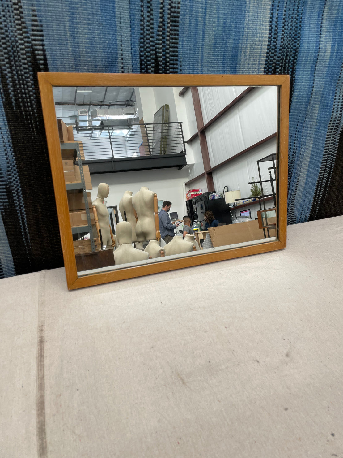 Warehouse Sale B60 - Wooden Mirror