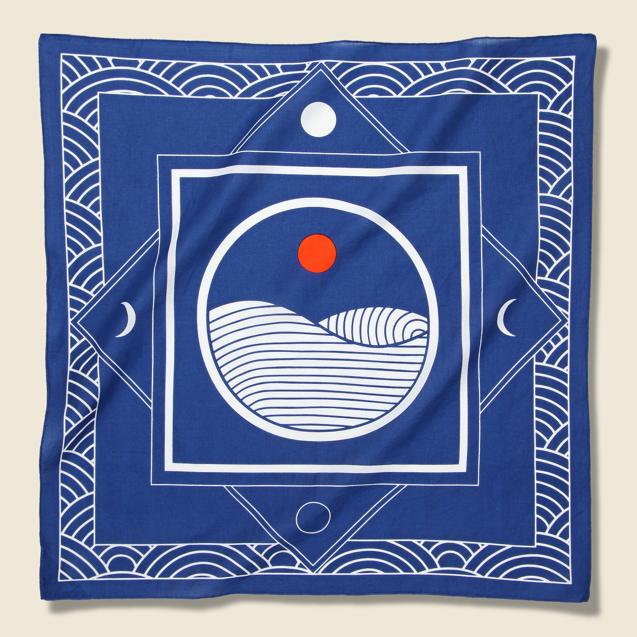 Bandana - Breaking Waves - Bandits Bandanas - STAG Provisions - Accessories - Bandanas