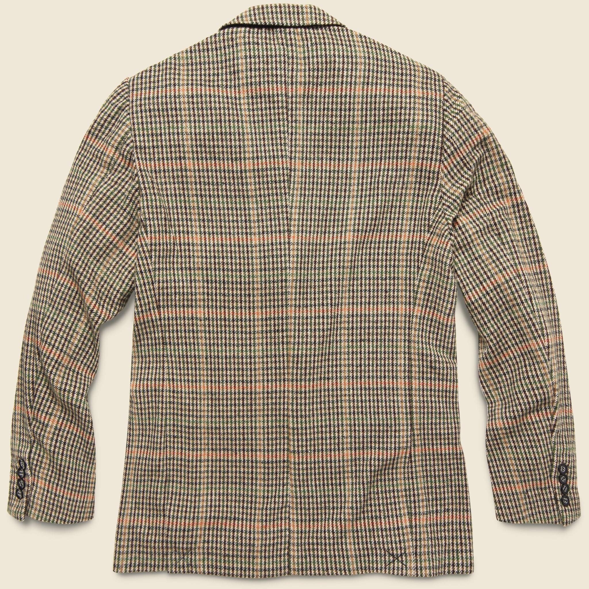 Wool Check Blazer - Khaki - Barque - STAG Provisions - Suiting - Sport Coat