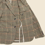 Wool Check Blazer - Khaki - Barque - STAG Provisions - Suiting - Sport Coat