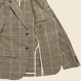Wool Check Blazer - Khaki - Barque - STAG Provisions - Suiting - Sport Coat