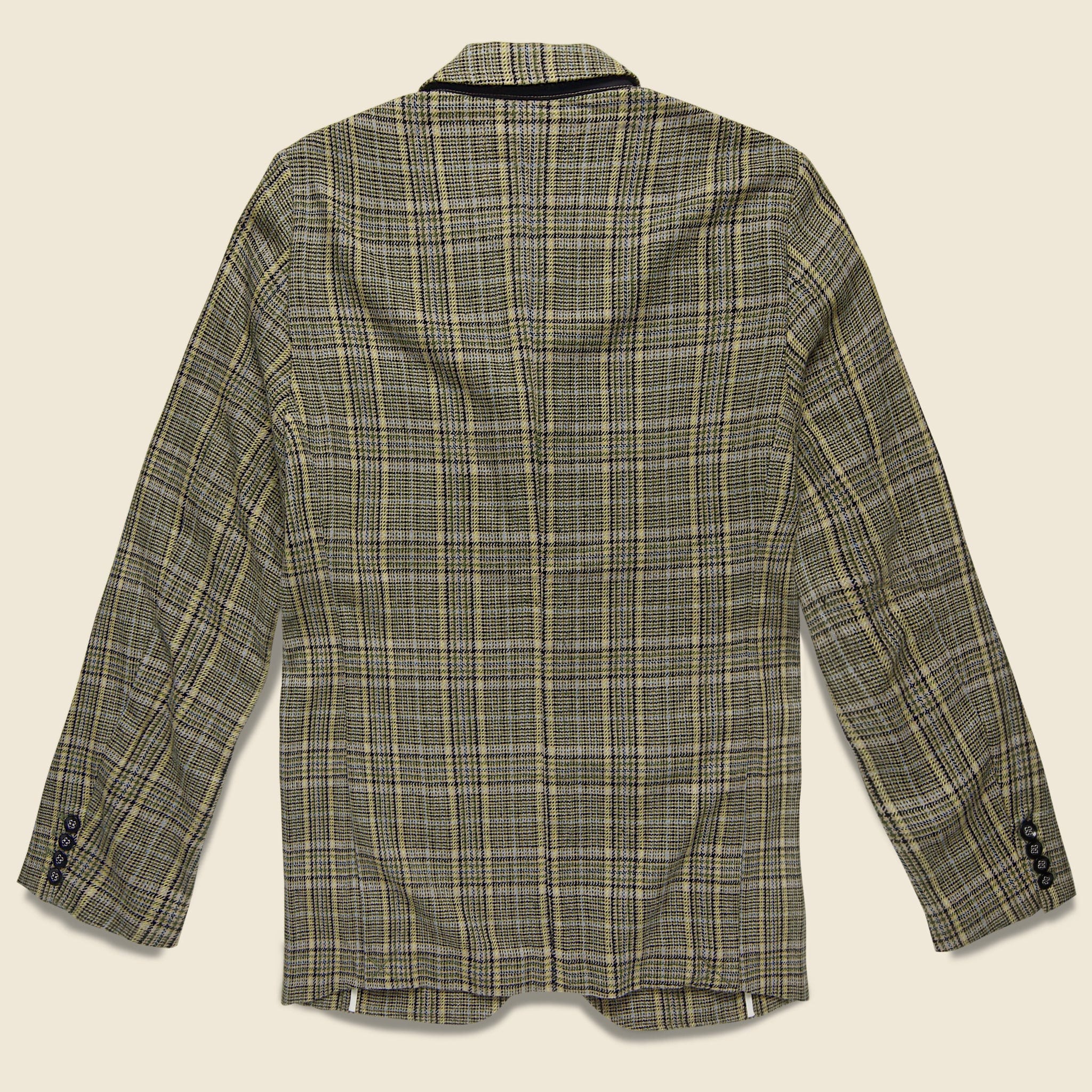 Wool Check Blazer - Mustard - Barque - STAG Provisions - Suiting - Sport Coat
