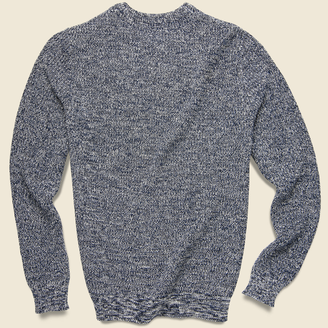 Cotton Ragg Crewneck Sweater - Navy - Barque - STAG Provisions - Tops - Sweater