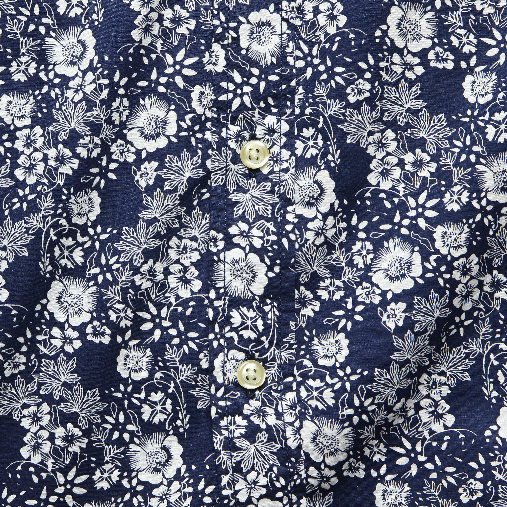 
                          Floral Print Shirt - Navy - Barque - STAG Provisions - Tops - S/S Woven - Floral
                        