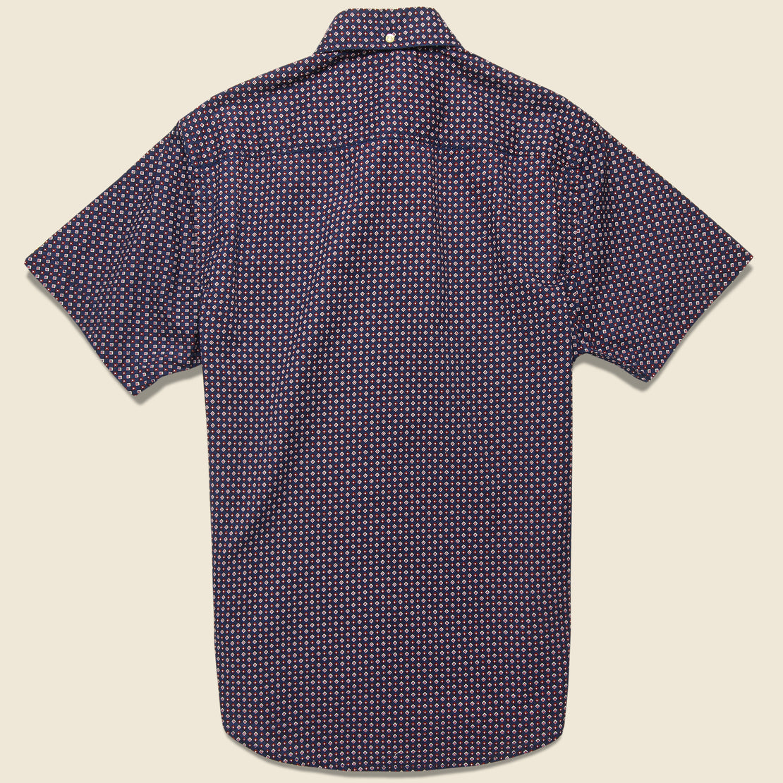 Geo Textured Shirt - Navy