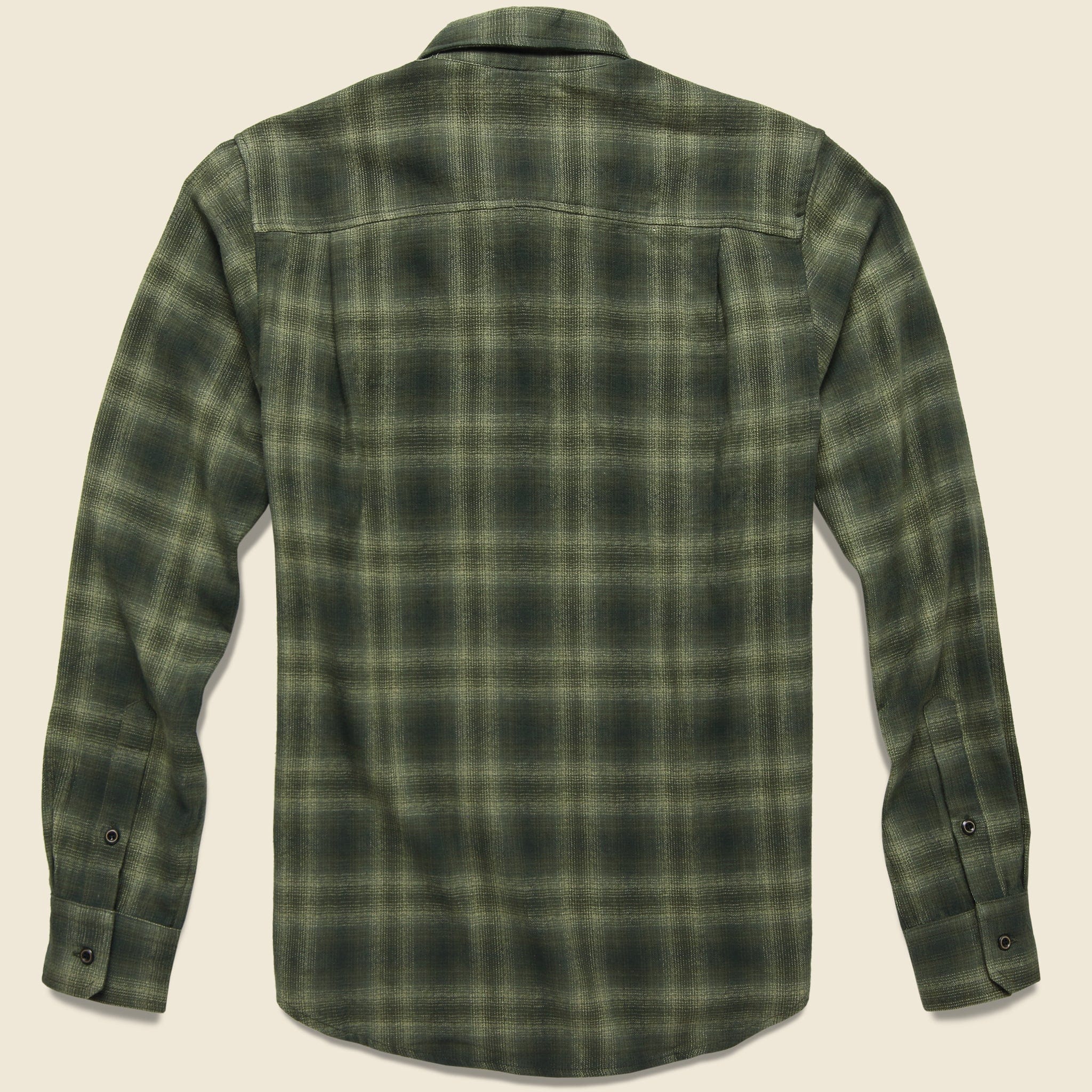 
                          Winslow Flannel - Olive Plaid - Bridge &amp; Burn - STAG Provisions - Tops - L/S Woven - Plaid
                        