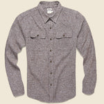 Bedford Flannel - Umber Heather - Bridge & Burn - STAG Provisions - Tops - L/S Woven - Solid
