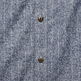 Winslow Flannel - Navy Heather Stripe - Bridge & Burn - STAG Provisions - Tops - L/S Woven - Stripe