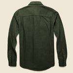 Winslow Flannel - Olive - Bridge & Burn - STAG Provisions - Tops - L/S Woven - Solid