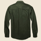 Winslow Flannel - Olive - Bridge & Burn - STAG Provisions - Tops - L/S Woven - Solid